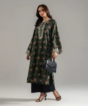 Embroidered Cotton Viscose Shirt